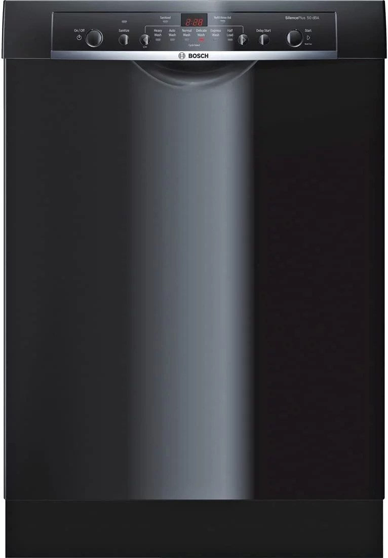 Bosch Ascenta 24″ SHE3AR76UC Built-In Dishwasher – Black