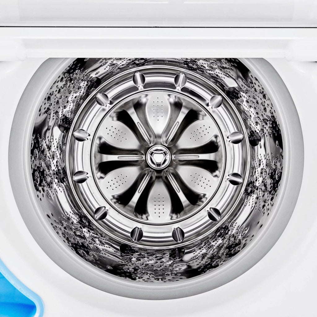 LG – 5.5 Cu. Ft. Smart Top Load Washer with TurboWash3D – White