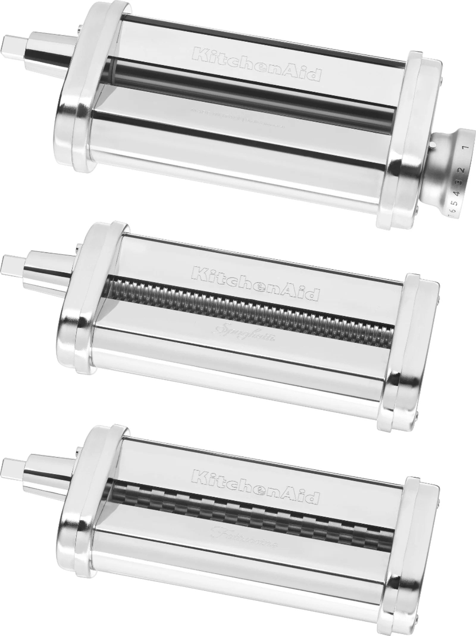 KSMPRA Pasta Roller Attachments for Most KitchenAid Stand Mixers – Stainless-Steel