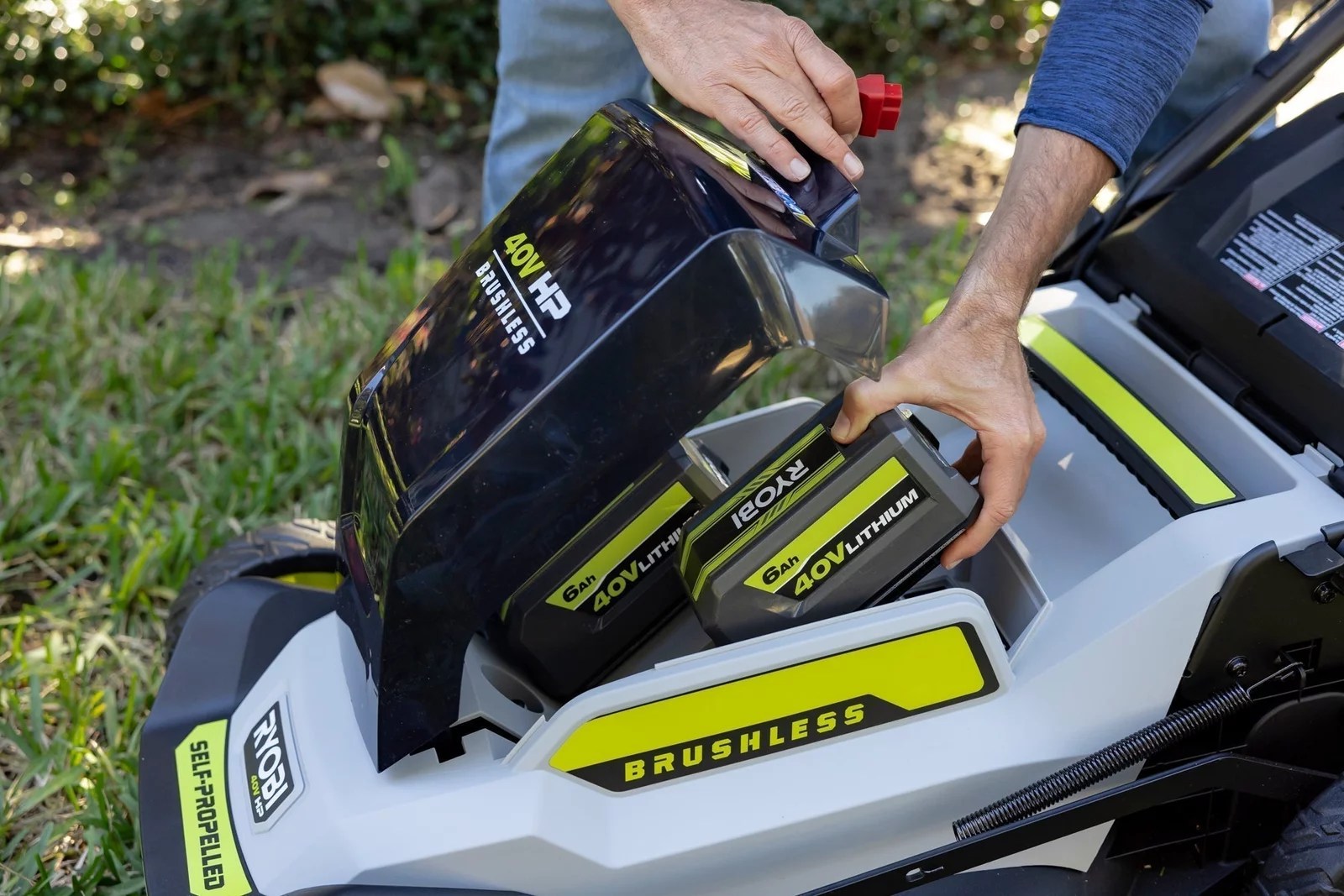 40V Brushless 20 in. Cordless Walk Behind Self-Propelled Lawn Mower