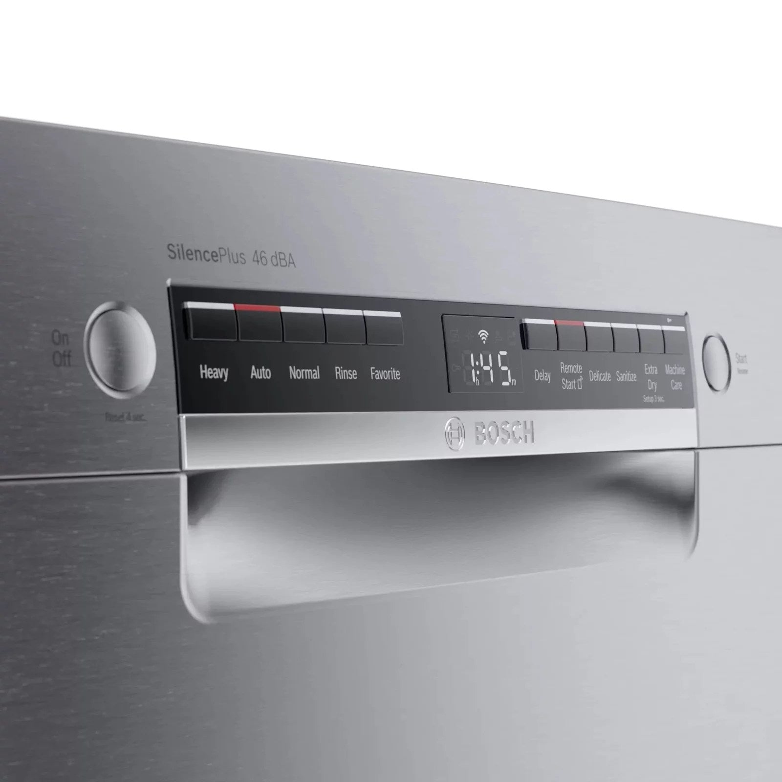 Bosch 300 Series 24″ Stainless Steel Built in Dishwasher-SGE53B55UC